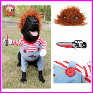 Quần áo chó mèo Hóa Trang Vui Nhộn 3 Món Cho Thú Cưng